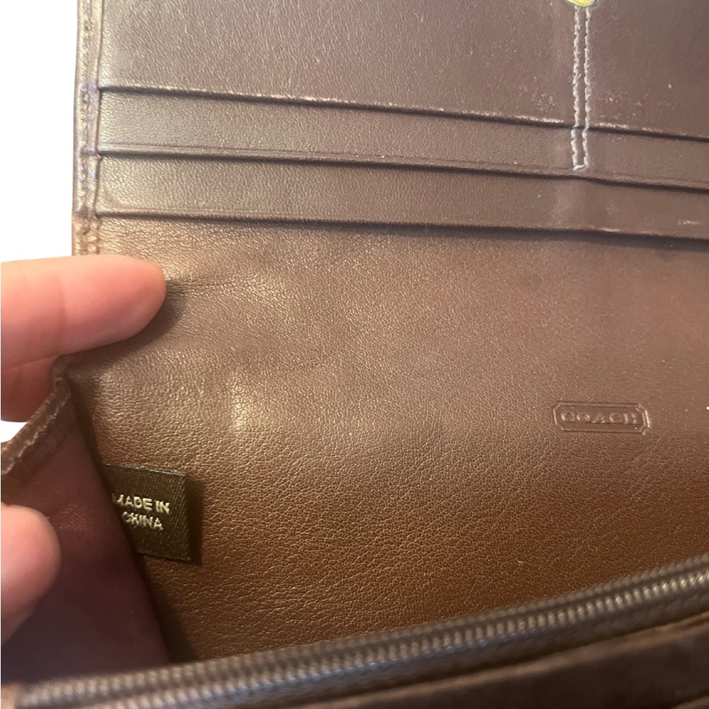 Coach Multicolor Patchwork Long Wallet - image 11